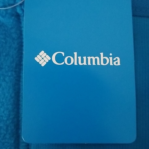 💙HP💙 Columbia Benton Springs Fathom Blue Fleece Vest S - Picture 10 of 10